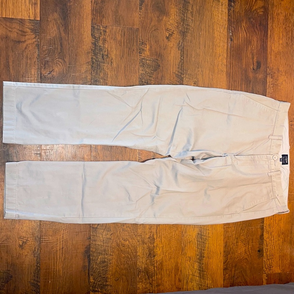 J. Crew The Sutton Gray Chino Pants 30x30